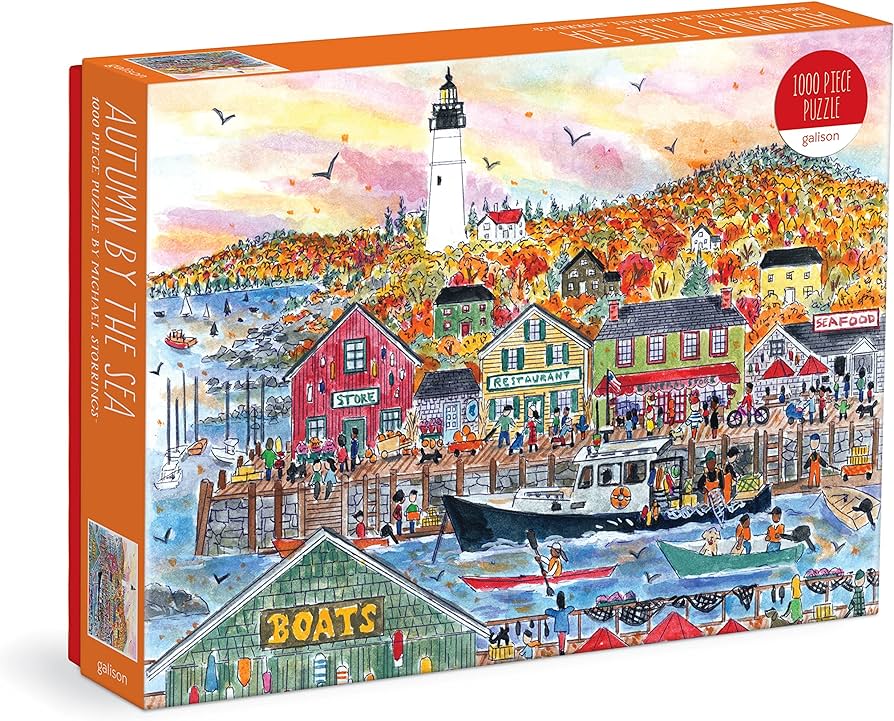 Autumn by the sea puzzle