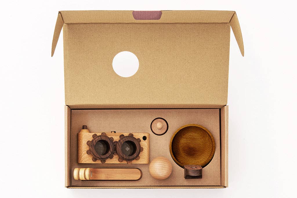 Twinkle Wood Toy Camera Idea Set Beech ($124 Value)
