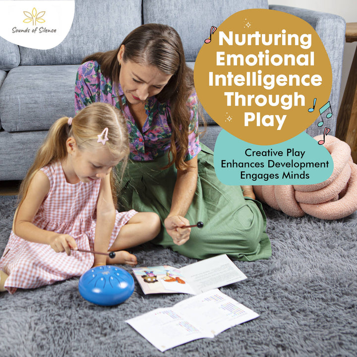 Magic Calm Drum Steel Tongue Drum, Songbook And Storybook