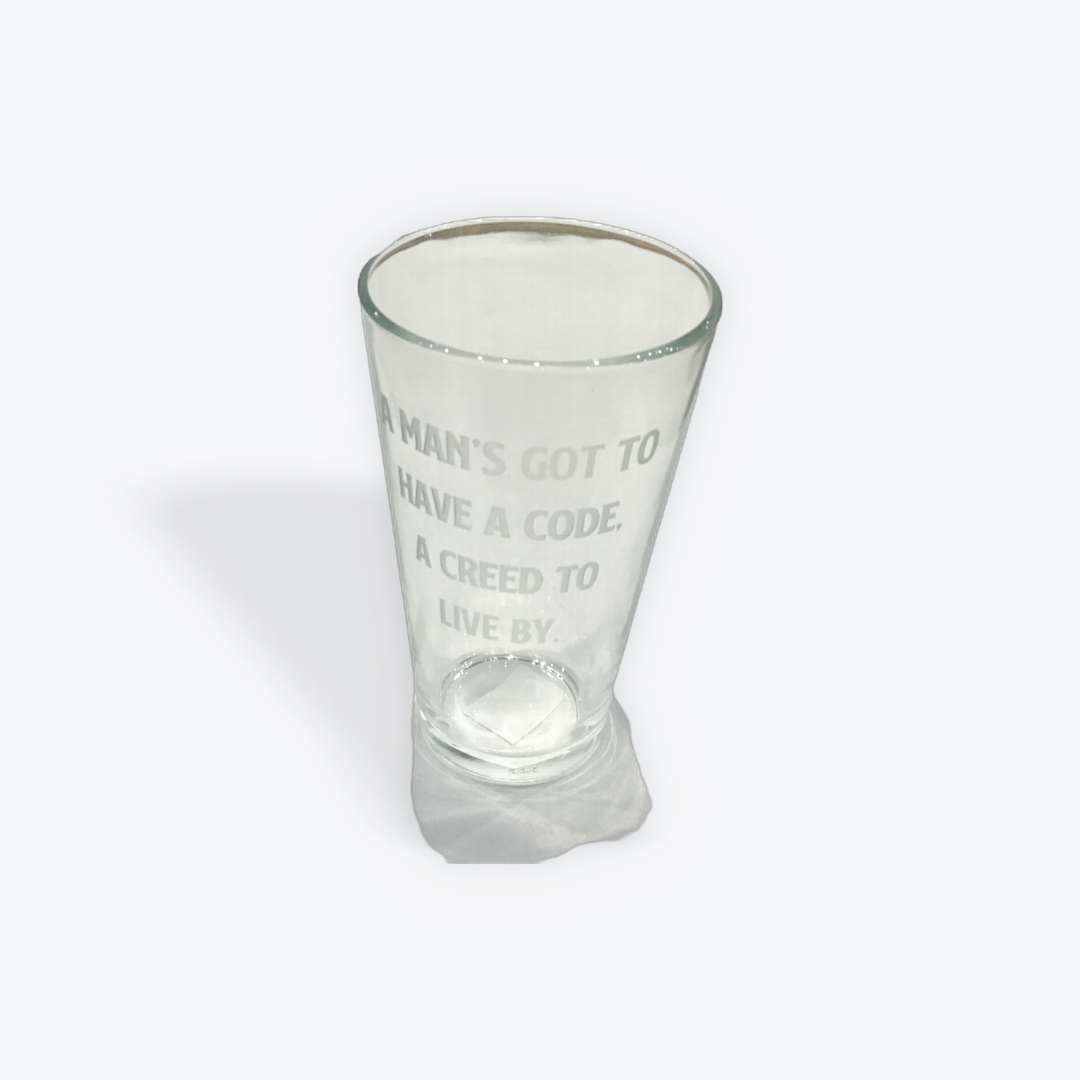 John Wayne Pint Glass Single