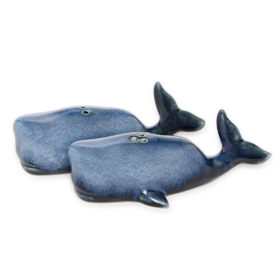 Whale Salt & Pepper Set