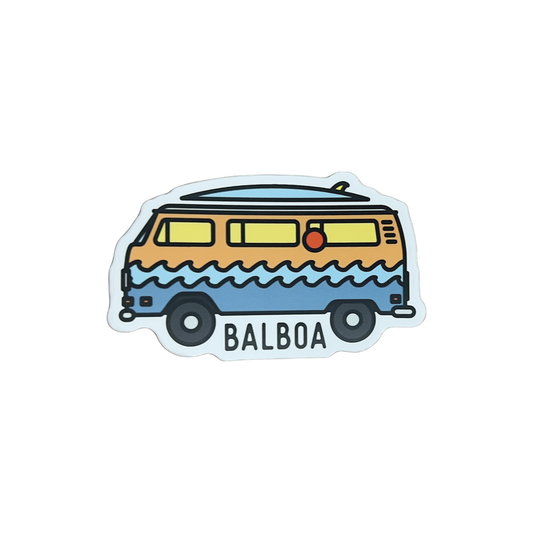 VW Van Sticker Balboa