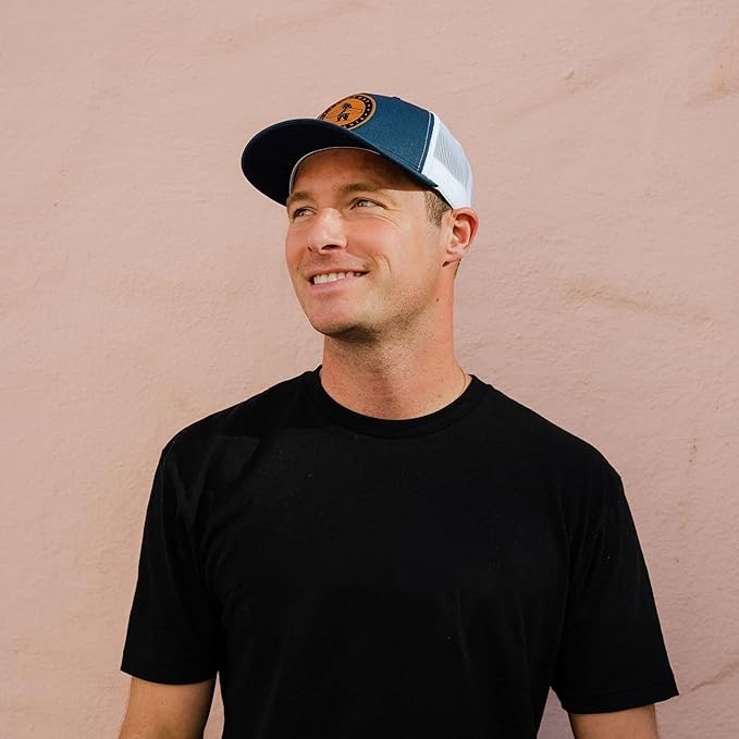 Marlin Snapback White/Navy Everyday California Hat Mens