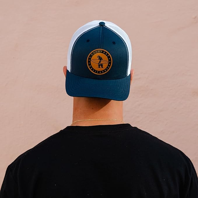 Marlin Snapback White/Navy Everyday California Hat Mens