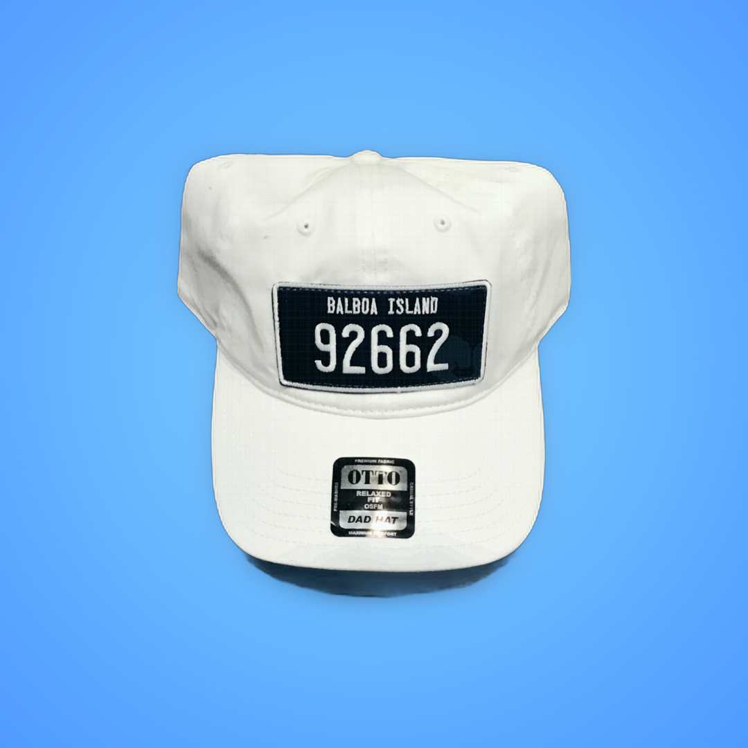 White and Navy 92662 Hat