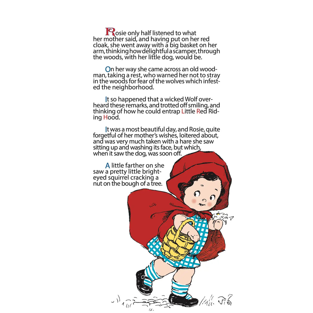 Red Riding Hood Vintage Children's Book