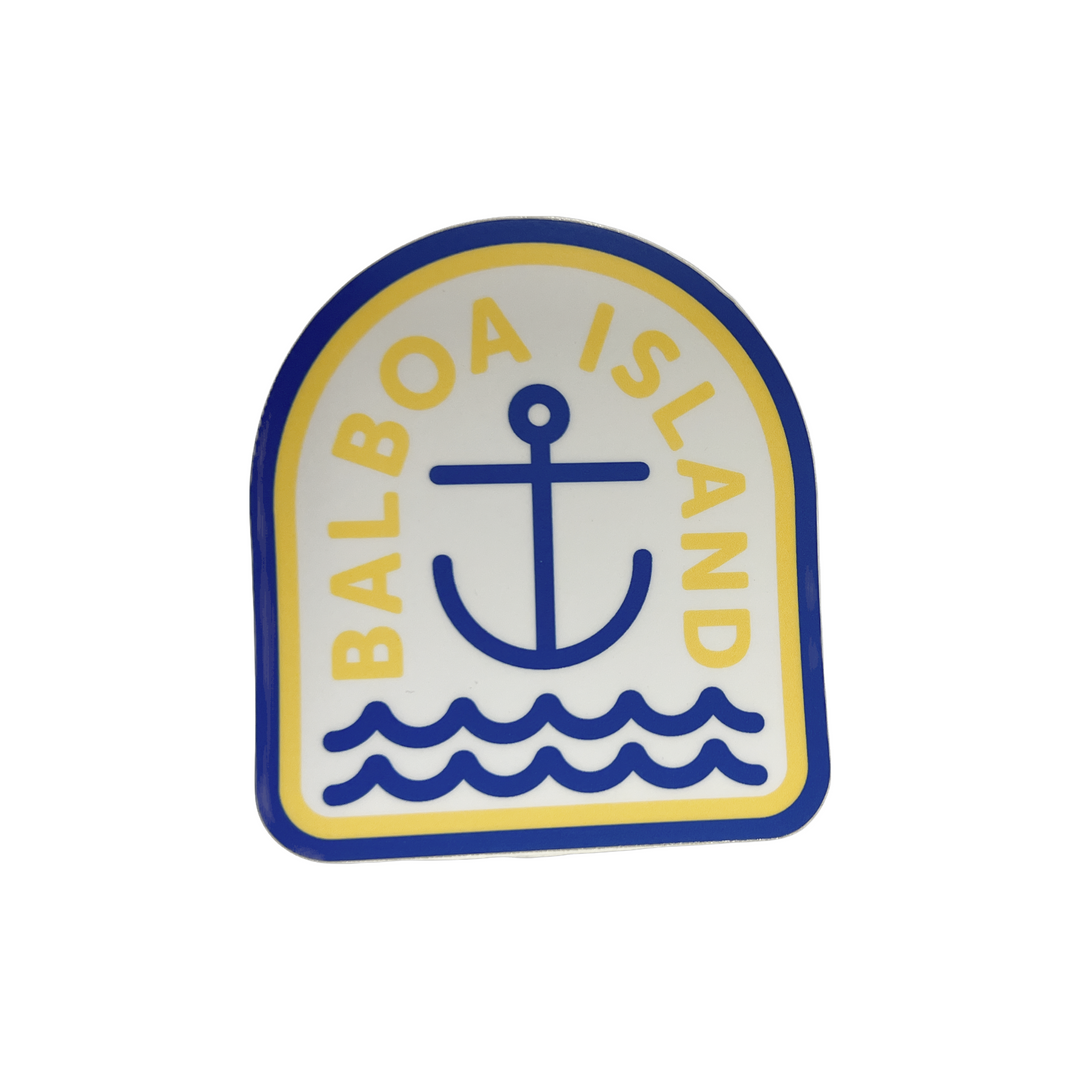 Anchor Balboa Island Sticker