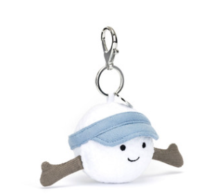 Amuseable Golf Ball Bag Charm by Jellycat