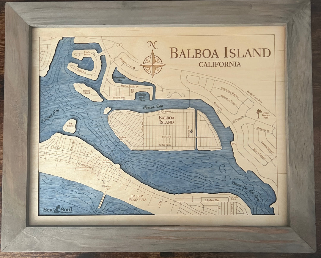 Balboa Island  Map