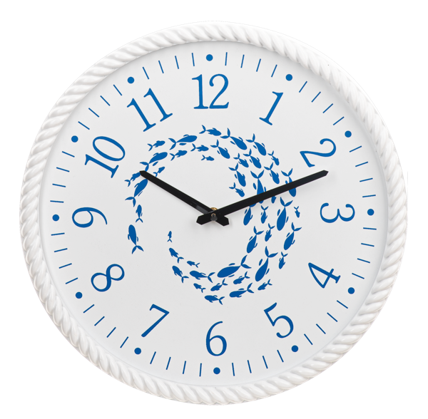 School Fish Clock