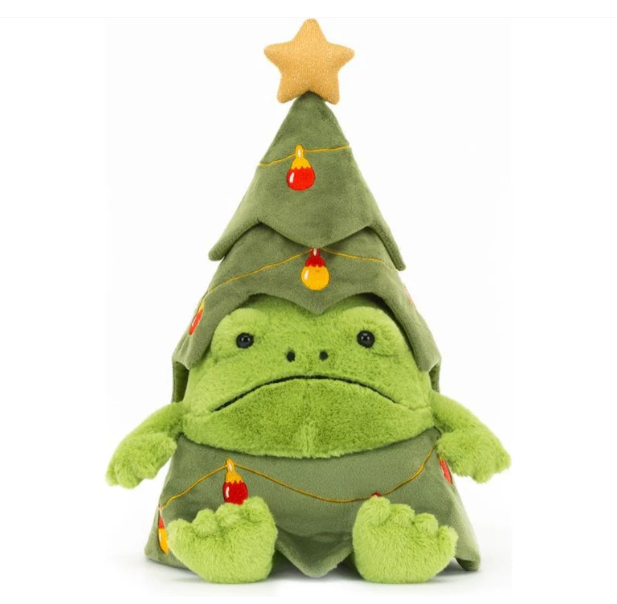 Christmas Tree Ricky Rain Frog by Jellycat