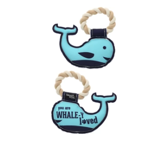 Dog Toy You Are Whale-Y Loved