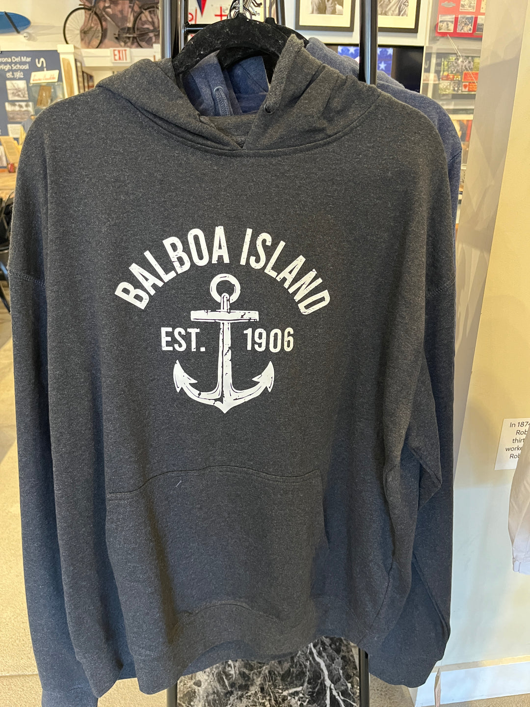 Balboa Island Anchor California Sweatshirt Adult