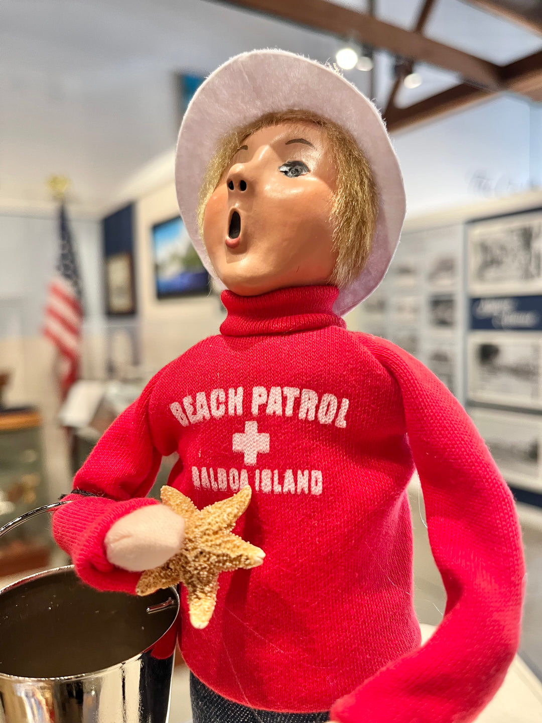 Byers' Choice Sandy Beach Boy Balboa Island Custom Caroler 2026