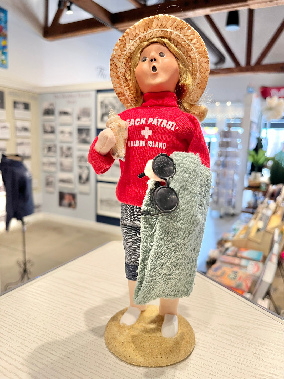 Byers' Choice Sandy Beach Girl Balboa Island Custom Caroler 2026