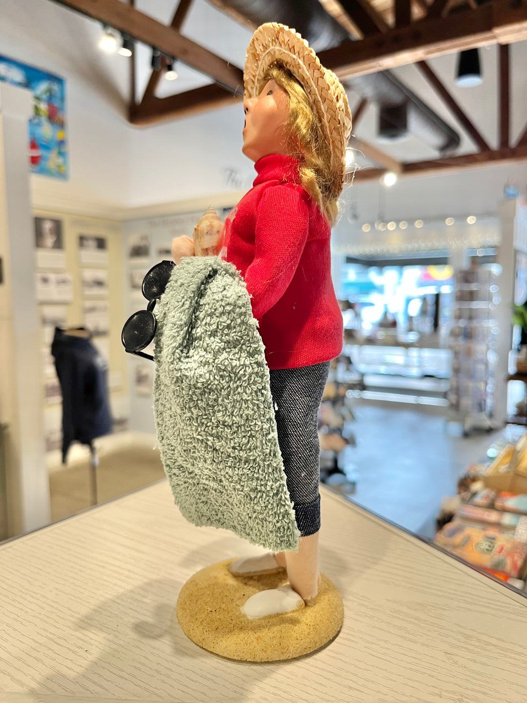 Byers' Choice Sandy Beach Girl Balboa Island Custom Caroler 2026