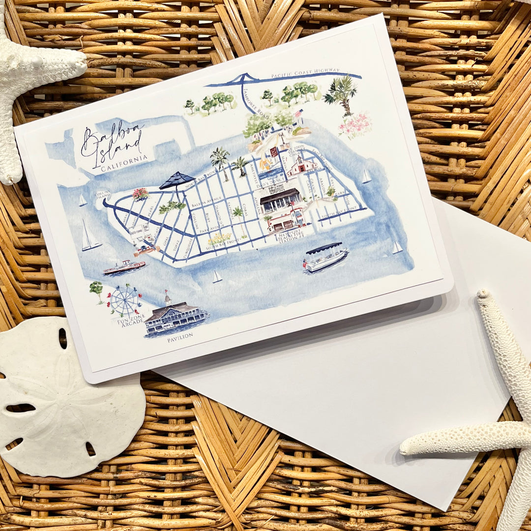 5"x7" Custom Notecard with Local Art