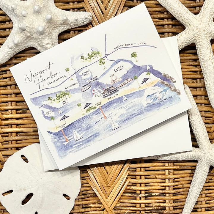 5"x7" Custom Notecard with Local Art