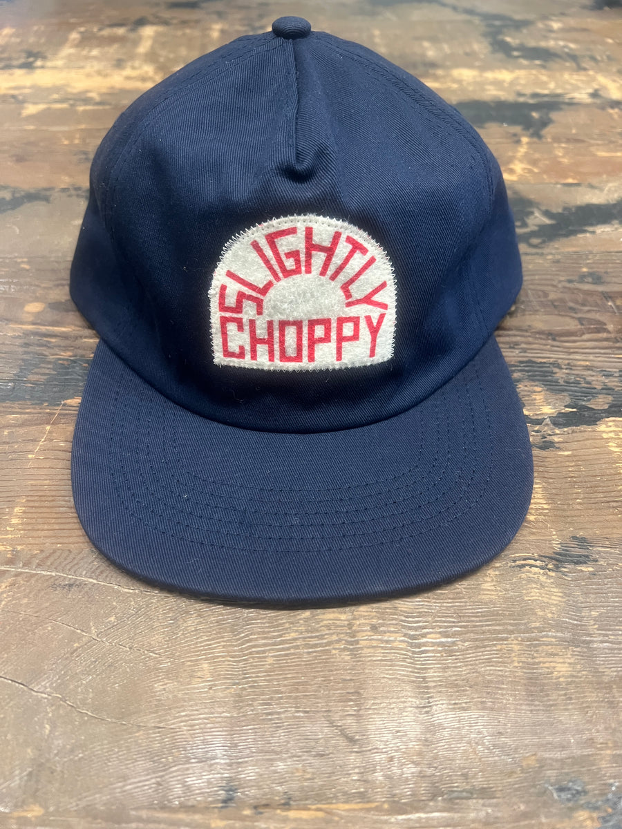 slightly choppy hat