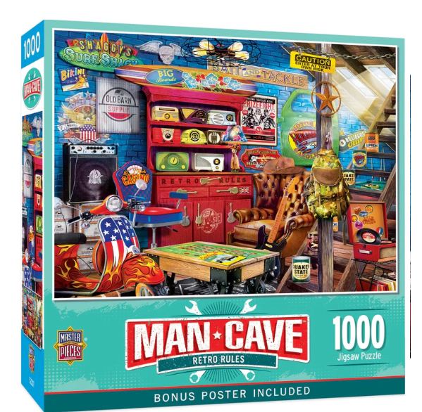Man Cave Puzzle 1000pc