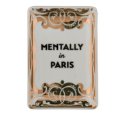 Mentally in Paris Trinket Tray