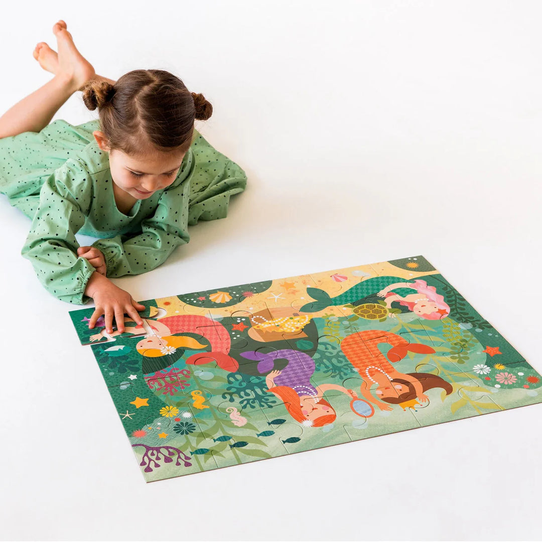 Mermaid Friends Floor Puzzple