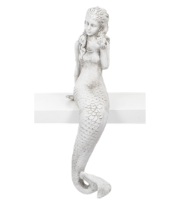 Mermaid Shelf Sitter Creme