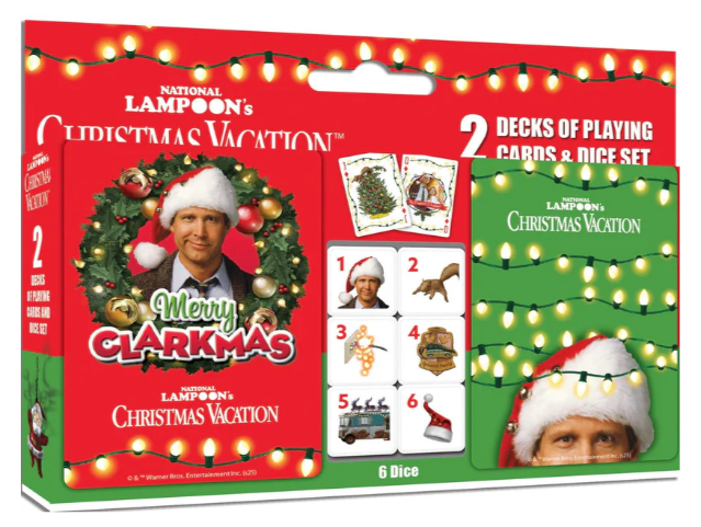 National Lampoon's Christmas Vacation Cards and Dice Set