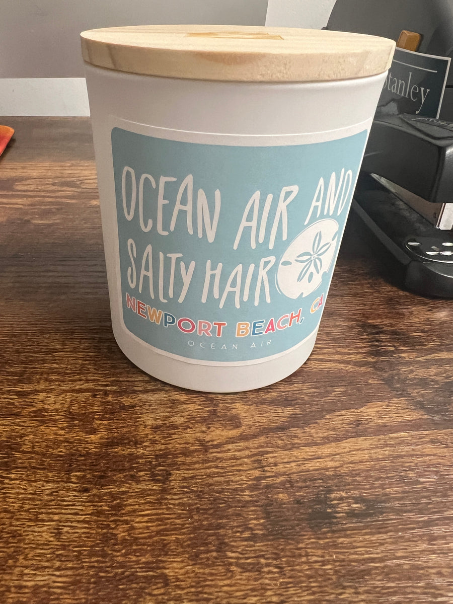 Ocean Air and Salty Hair Candle 