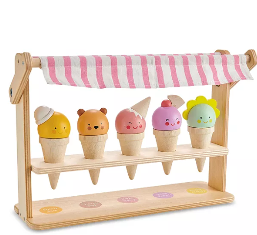 Scoops and Smiles Ice Cream Cart Toy