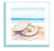 Quilling Seashell and Pearl BL1352