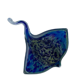 Glass Stingray Figurine