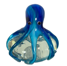 Glass Octopus Figurine