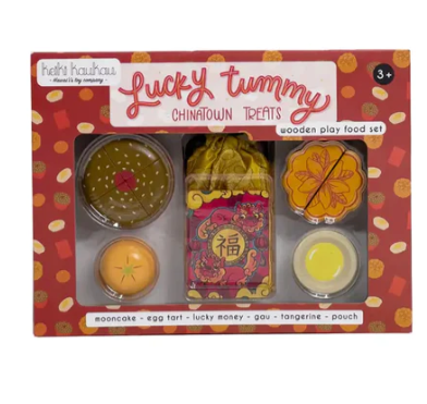 lucky tummy play food set