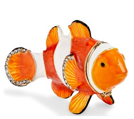 clownfish enamel box