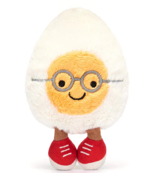 Amuseable Boiled Egg Geek by Jellycat