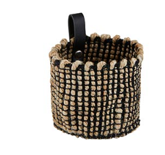 Jute Basket with Hoop