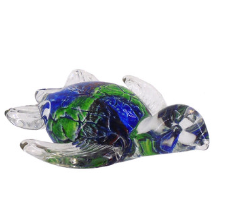 Glass Sea Turtle Figurine