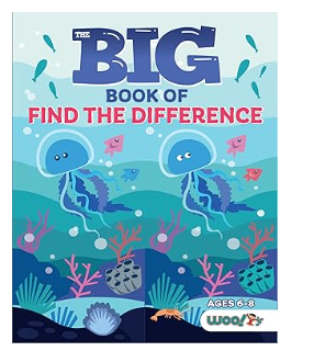 Big Book of Find the Difference Book