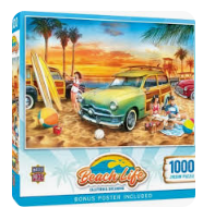 Beach Life California Dreaming 1000pc Puzzle