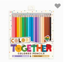 Colored Pencils Set Classic and Skin Tone