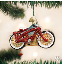 Cruiser Bike Bicycle Ornament