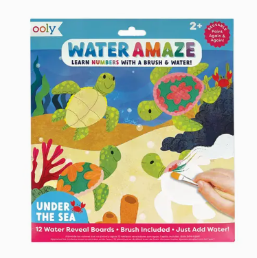 Water Amaze Learn Numbers with a Brush and Water