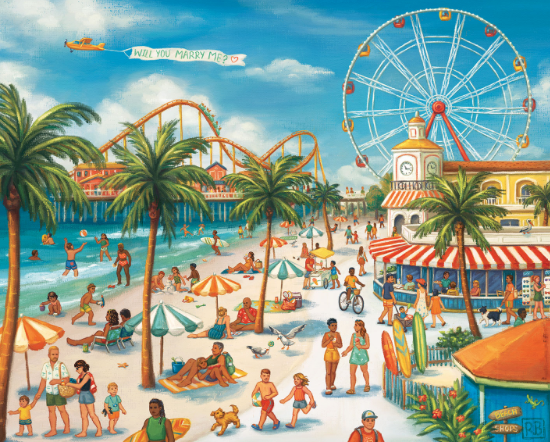 Seaside Carnival Puzzle 500pc