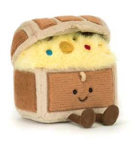 Amuesable Treasure Chest by Jellycat
