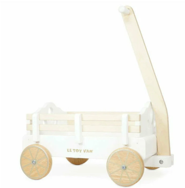 Pull Along Wagon Cart Wood Toy