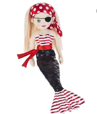 Pirate Mermaid Shelly 18"