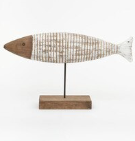 Carved Fish on Base
