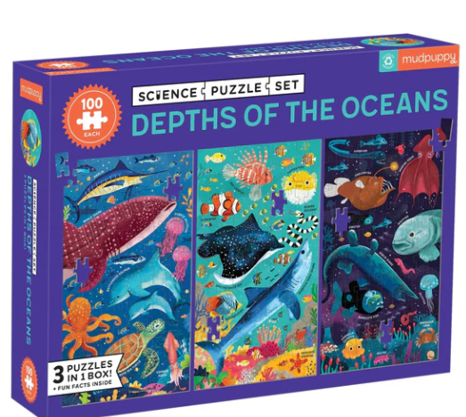 Depths of the Oceans 100pc for each Puzzle
