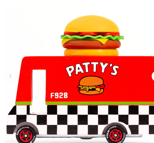 Hamburger Van Wooden Toy